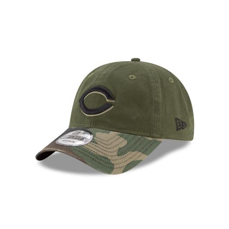 MLB Cincinnati Reds Core Fit Alt 2 49Forty Fitted (MAN4113) - Green New Era Caps